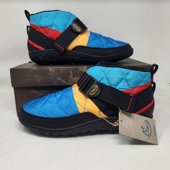 New men\'s 10.5 Chaco Ramble Puff shoes slip on boots JCH107981 Arctic Blue main image 9